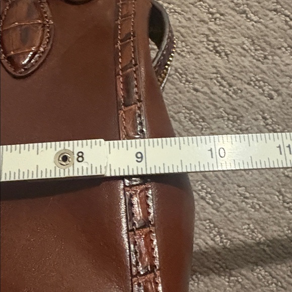 Brahmin Rich Brown Satchel/crossbody - Picture 11 of 14